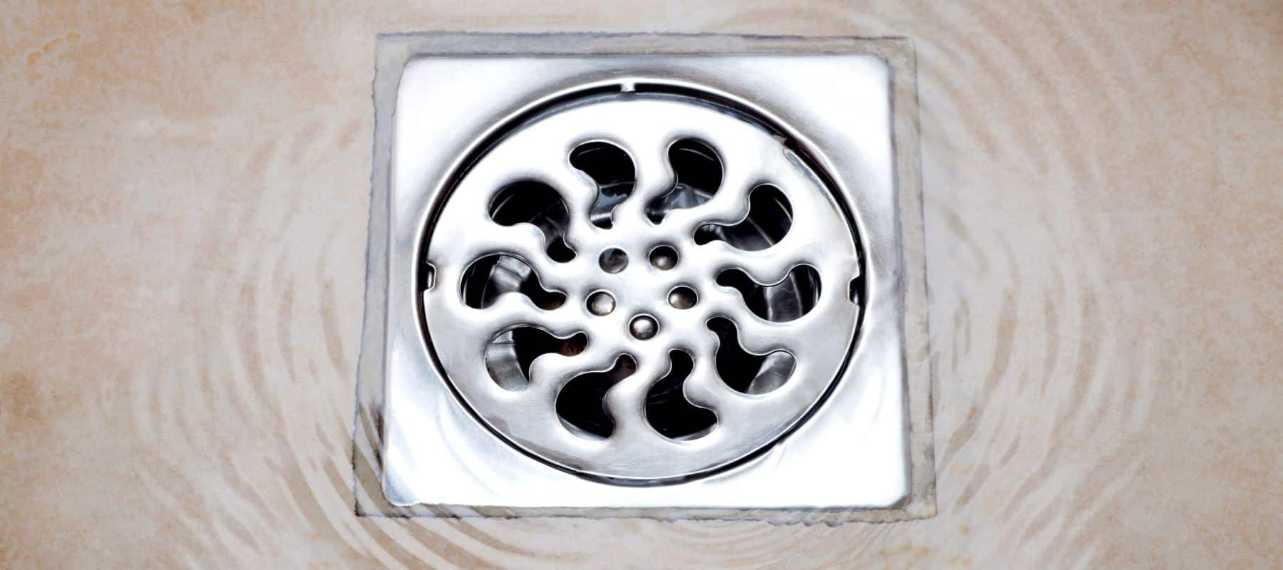 drain with water circling down it