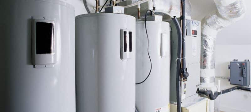 water heaters installed in a home