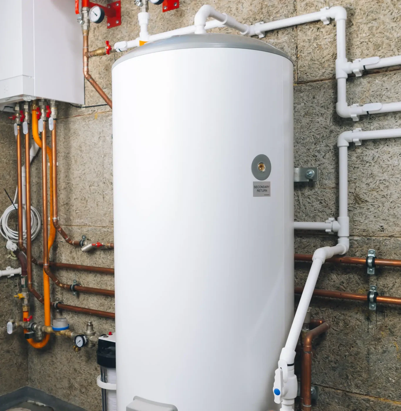 Service Squad Plumbing gas water heater repair process