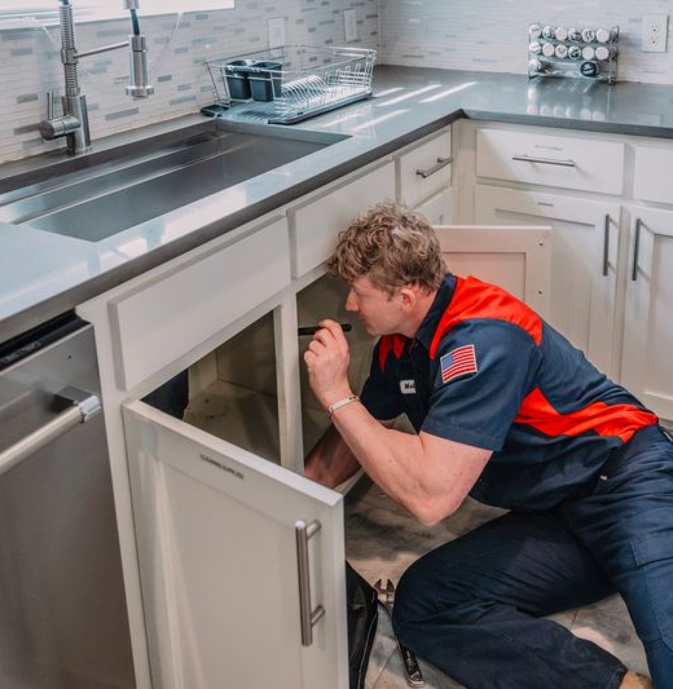 Underground water leak sensor Service Squad Plumbing