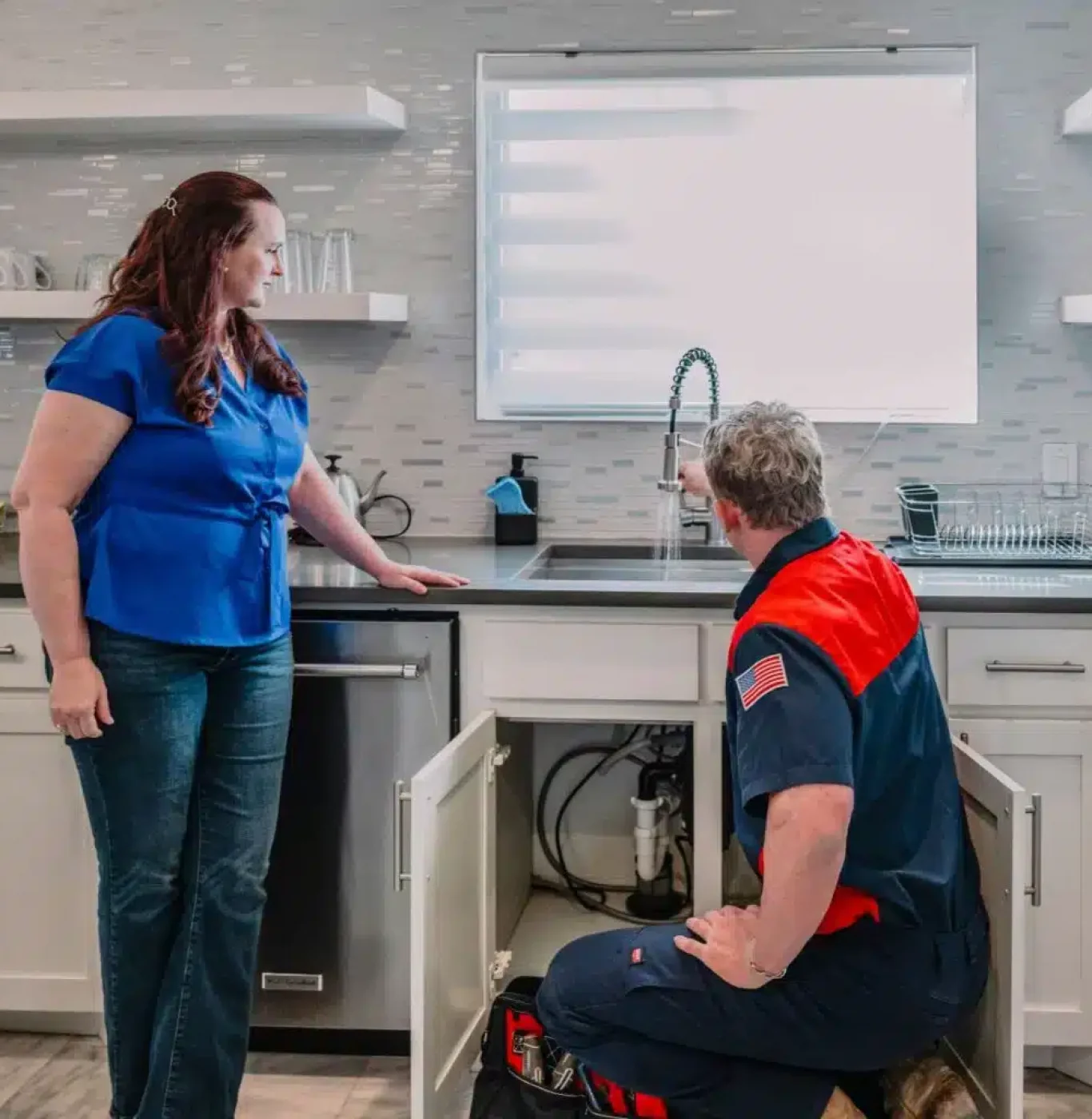 Service Squad Plumbing kitchen plumbing repair