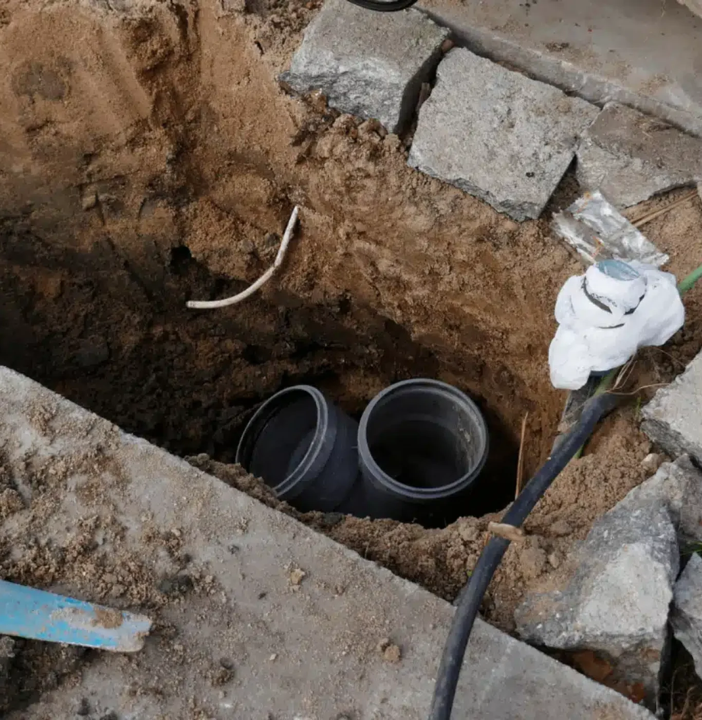 Service Squad Plumbing plumbing technicians at work