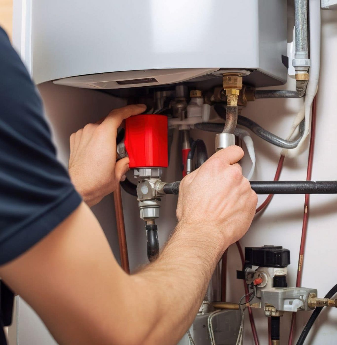 Service Squad Plumbing water heater maintenance